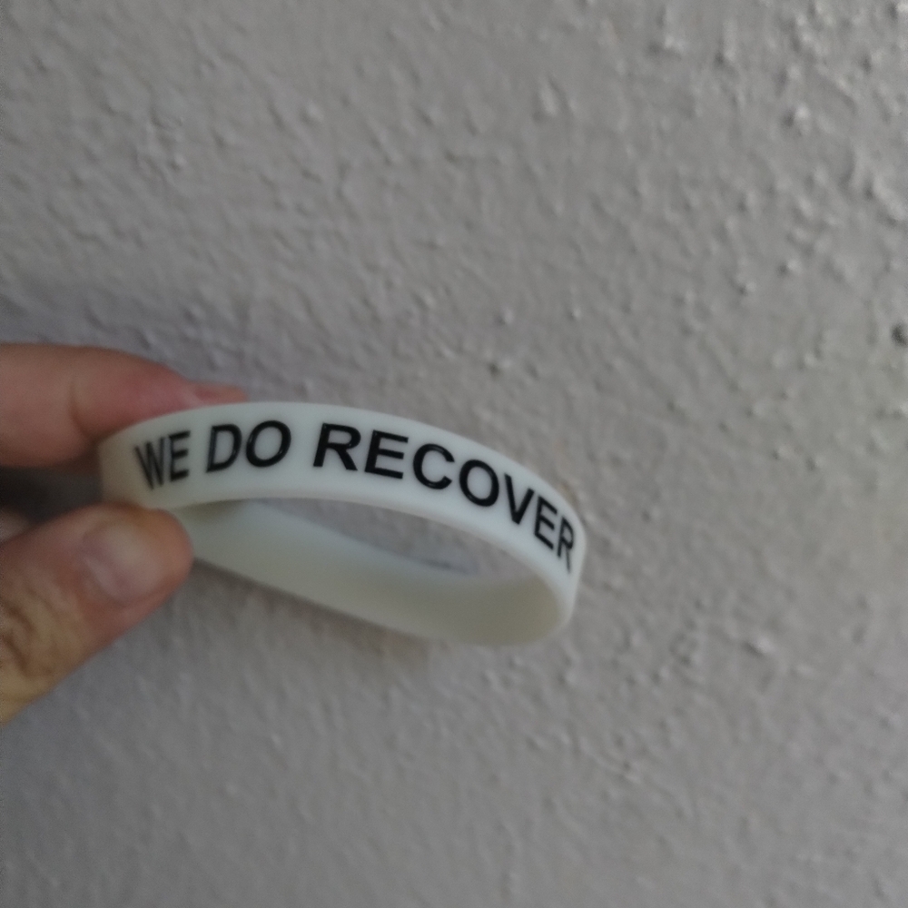 Inspirational White Bracelet